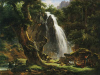 Achille-Etna Michallon Waterfall at Mont-Dore